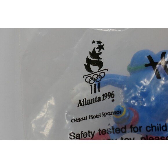 Holiday Inn 1996 Olympics Atlanta Mascot Izzy Figure Toys - Picture 10 of 11
